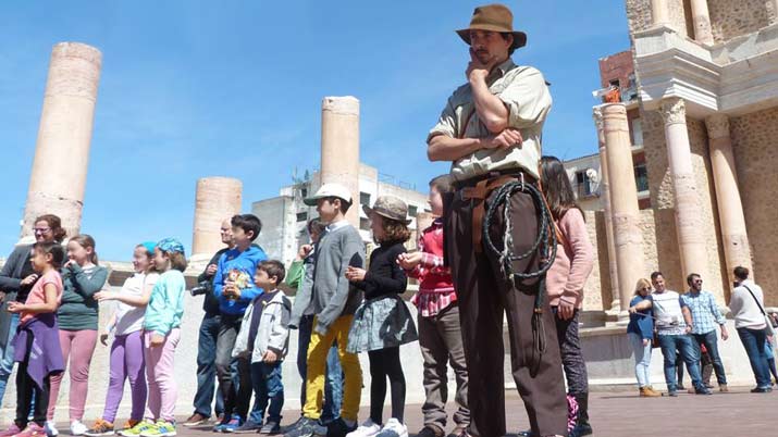 Visita Teatralizada 'Indiana Jones y una de romanos'