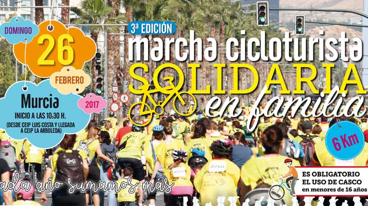 III Marcha cicloturista solidaria en familia