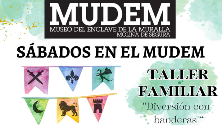 Sábados en el MUDEM: Taller familiar "Diversión con banderas"