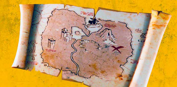 el mapa del tesoro