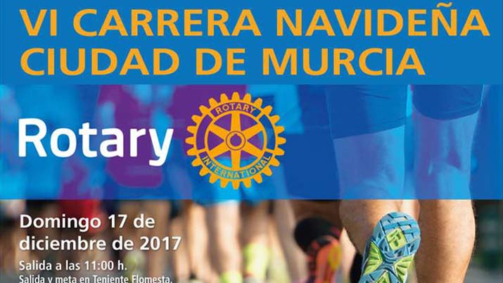 VI Carrera Navideña Ciudad de Murcia Rotary Club 2017