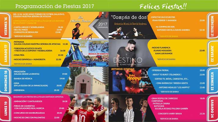 Fiestas Santiago y Zaraiche
