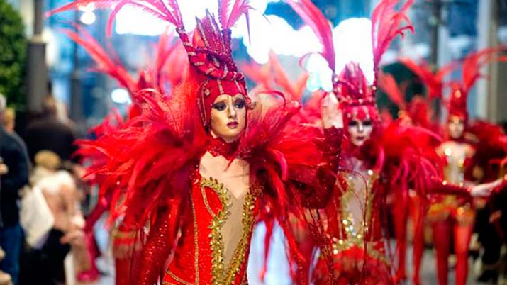 Gran pasacalles de carnaval. Cartagena 2018
