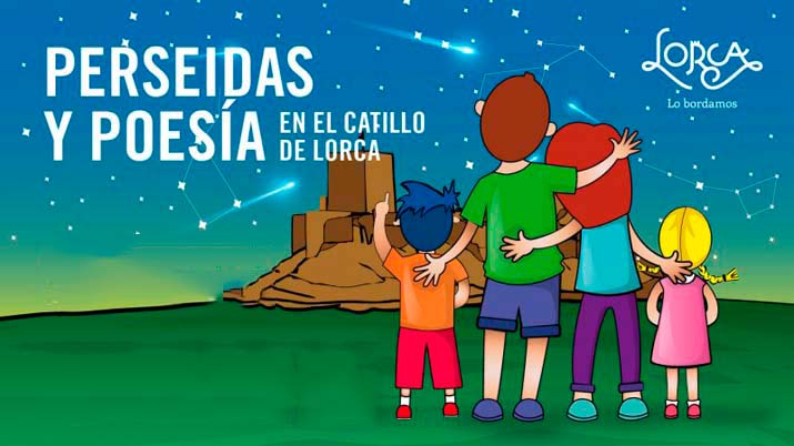 Noche de Perseidas en el Castillo de Lorca