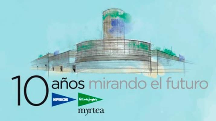 10º Aniversario de El Corte Inglés del Centro Comercial Myrtea