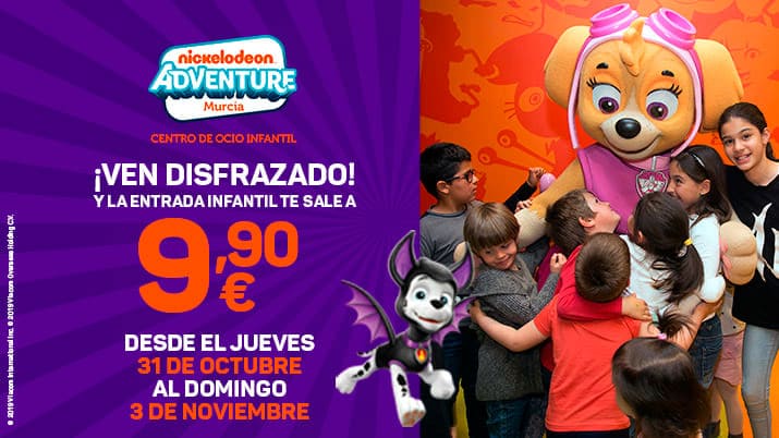Halloween en Nickelodeon Adventure Murcia