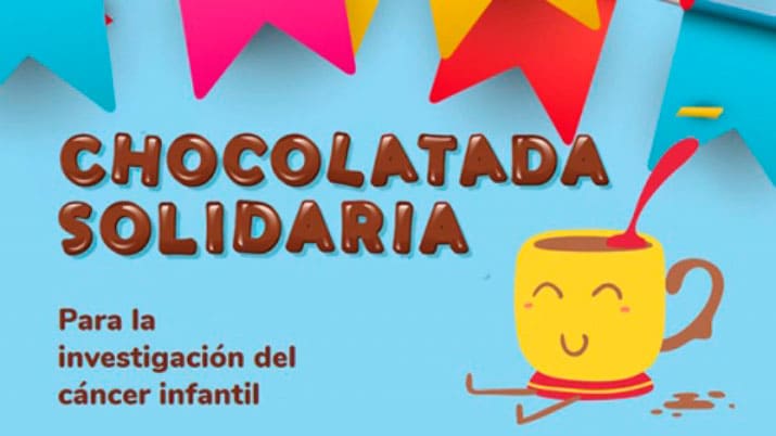 Chocolatada solidaria por el cáncer infantil