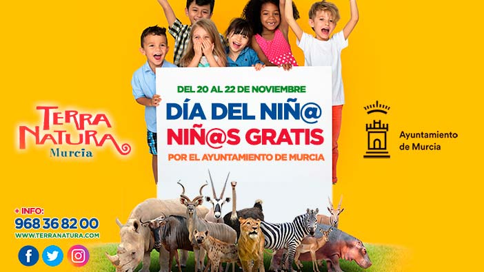 Día del niño en Terra Natura Murcia