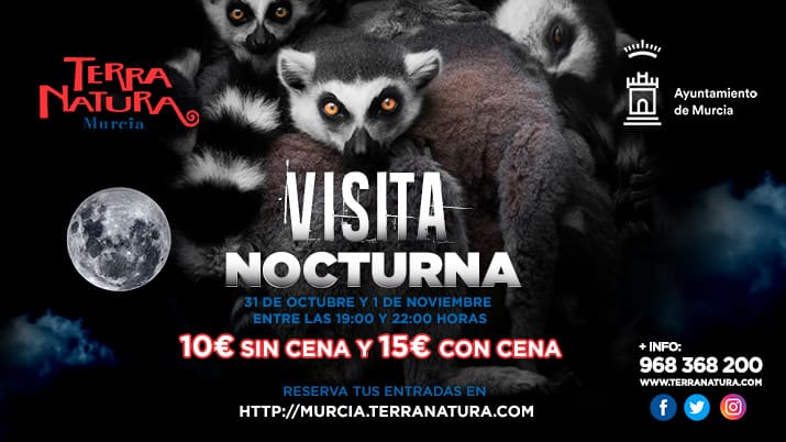 Visita nocturna a Terra Natura Murcia
