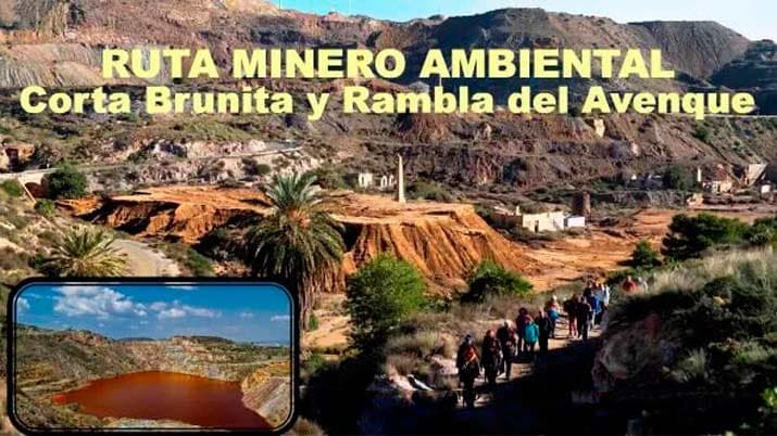 Ruta minero-ambiental: Corta Brunita y Rambla del Avenque