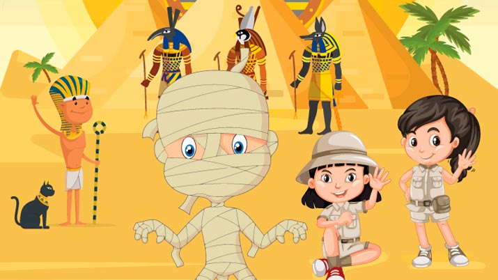 Berta y Mirta y la llave del faraón