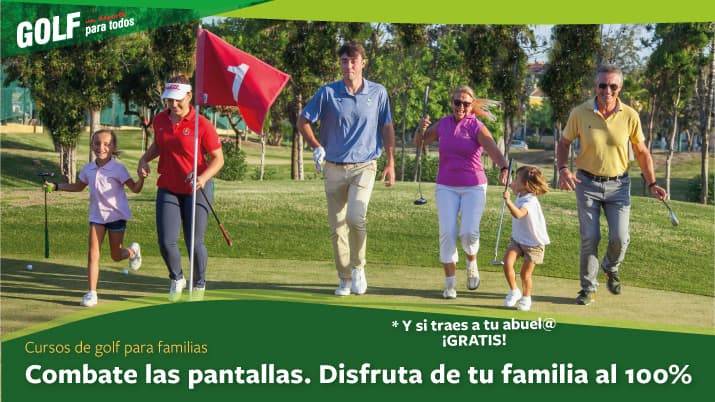Cursos de golf para familias