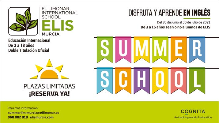 Cursos de verano en El Limonar International School Murcia: divertirse y aprender en inglés