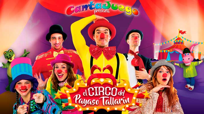 Cantajuegos: El circo del payaso Tallarín