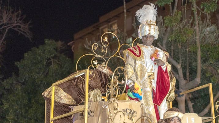 Cabalgata de Reyes Magos en Cartagena