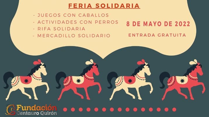Feria Solidaria Fundación Centauro Quirón