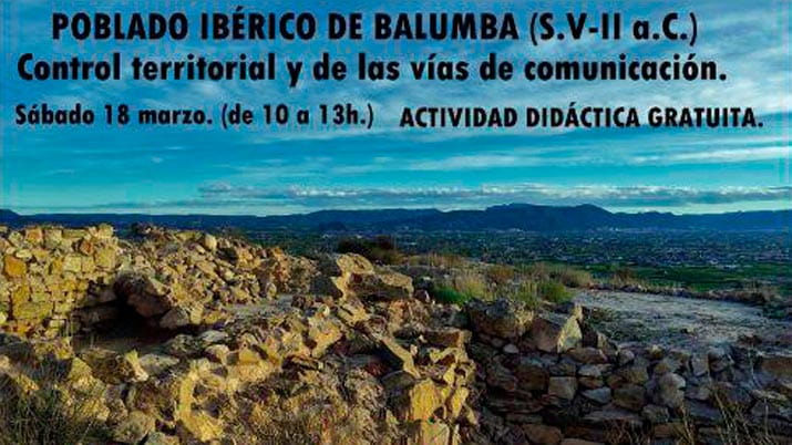 Visita didáctica al poblado ibérico Balumba
