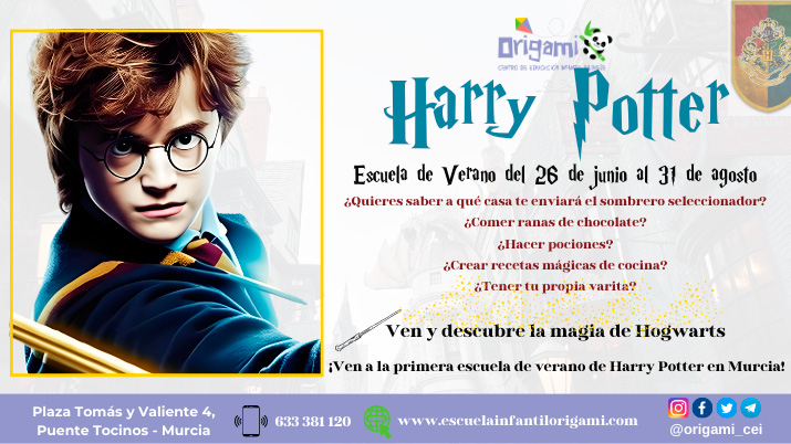 Escuela de Verano Origami "Harry Potter”