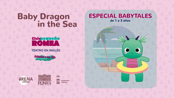 Baby Dragon in the Sea
