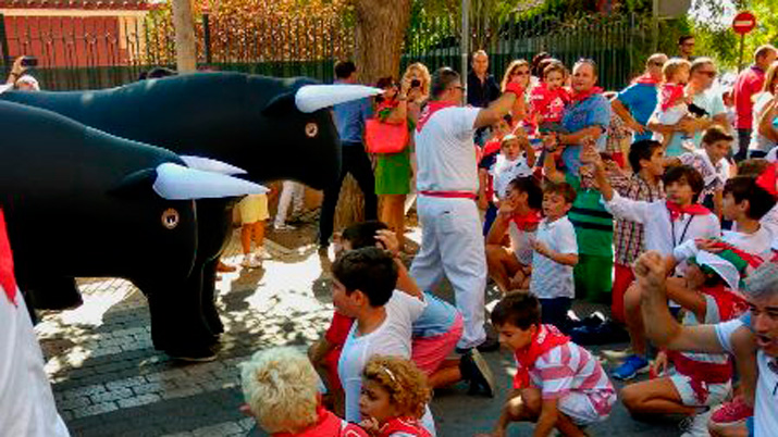Encierro Infantil en la Feria de Lorca