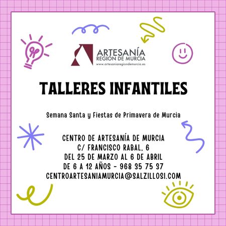 banner3 talleres infantiles artesania semana santa 2024