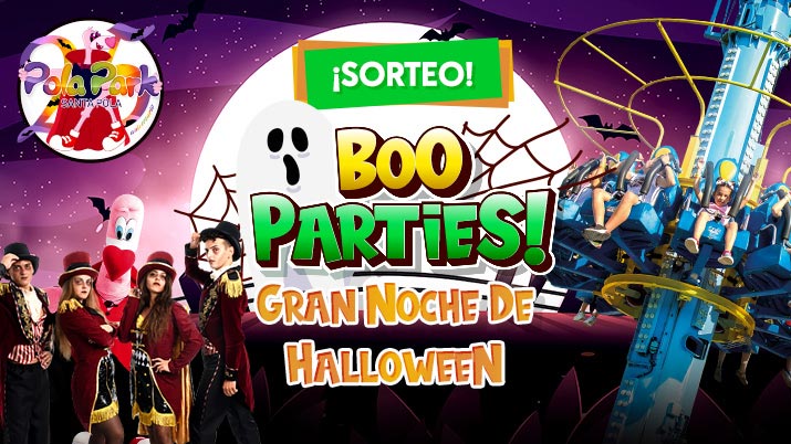 SORTEO de 2 entradas dobles para Fiesta Halloween en Pola Park