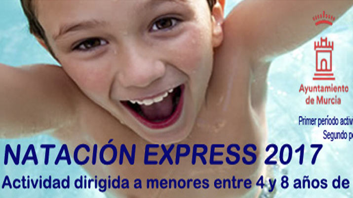 Curso de natación express para niños 2017
