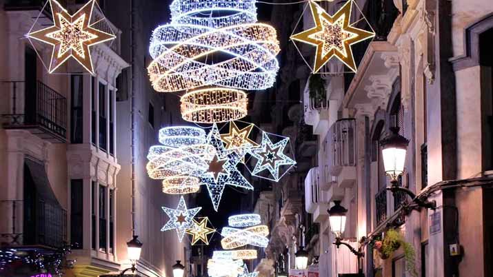 Murcia adelanta al 27 de noviembre el encendido de la iluminación especial de Navidad