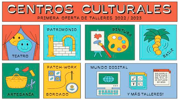 Talleres en Centros Culturales de Murcia 2022/2023