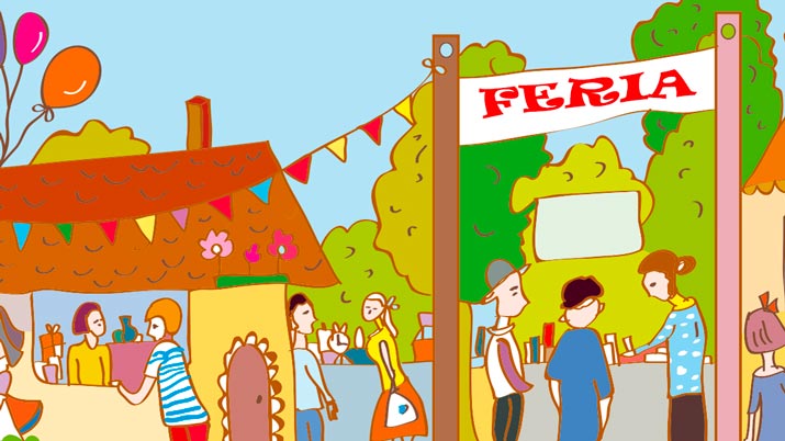La Plaza de la Paja se convierte en una verbena familiar para la Feria de Murcia