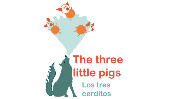 tres cerditos little pigs
