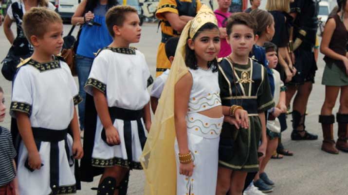 Desfile Infantil Carthagineses y Romanos